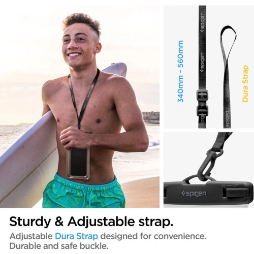 Kup Uniwersalne wodoszczelne etui Spigen A610 Universal Waterproof Float Case Crystal Clear - SPN2271CL - {ean13} - Sklep Home Screen