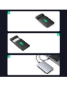 Buy UGREEN CM300 pocket enclosure for 2.5 \'\' SATA 3.0 6Gbps hard disk gray + cable USB - USB Type C 0.5m - UGR1283GRY - {ean13} - Home Screen Store Europe