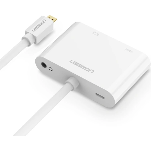 Kup Videoadaptér UGREEN MM115 micro HDMI - HDMI + VGA 30cm černý - UGR1285BLK - {ean13} - Sklep Home Screen
