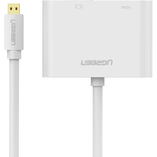 Kup Videoadaptér UGREEN MM115 micro HDMI - HDMI + VGA 30cm černý - UGR1285BLK - {ean13} - Sklep Home Screen