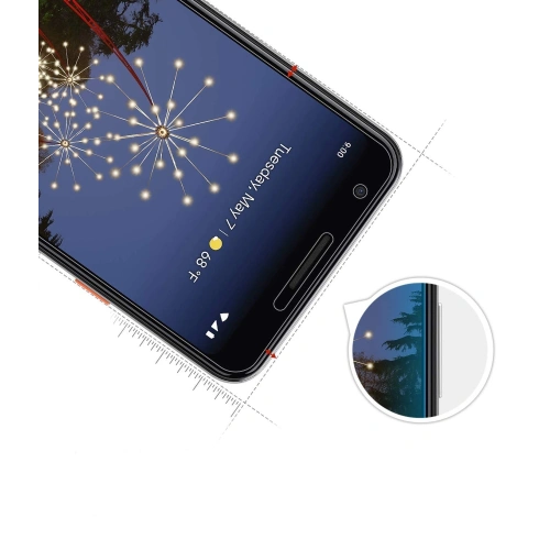 Kup Edzett üveg készlet Ringke ID Glass Google Pixel 3a 3 csomag - RGK917 - {ean13} - Sklep Home Screen