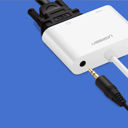 Kup Videoadaptér UGREEN MM115 micro HDMI - HDMI + VGA 30cm černý - UGR1285BLK - {ean13} - Sklep Home Screen