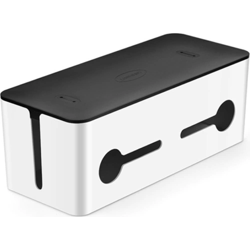 Kup UGREEN LP110 kábelrendező fekete-fehér 42,5x17,5x15,5 cm méretű hosszabbító doboz - UGR1287BLKWHT - {ean13} - Sklep Home Screen