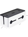 Kup UGREEN LP110 kábelrendező fekete-fehér 42,5x17,5x15,5 cm méretű hosszabbító doboz - UGR1287BLKWHT - {ean13} - Sklep Home Screen