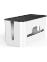 Kup UGREEN LP110 kábelrendező fekete-fehér 42,5x17,5x15,5 cm méretű hosszabbító doboz - UGR1287BLKWHT - {ean13} - Sklep Home Screen