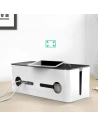 Kup UGREEN LP110 kábelrendező fekete-fehér 42,5x17,5x15,5 cm méretű hosszabbító doboz - UGR1287BLKWHT - {ean13} - Sklep Home Screen