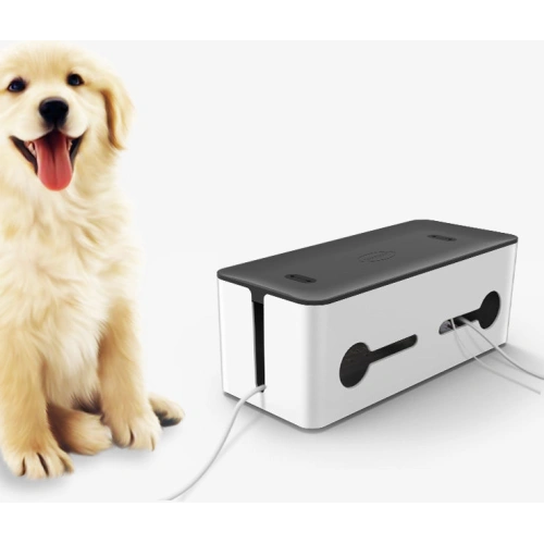 Kup Organizer na kabel UGREEN LP110, kontejner na lišty L 42,5x17,5x15,5cm černo-bílý. - UGR1287BLKWHT - {ean13} - Sklep Home Screen