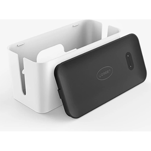Kup UGREEN LP110 kábelrendező fekete-fehér 42,5x17,5x15,5 cm méretű hosszabbító doboz - UGR1287BLKWHT - {ean13} - Sklep Home Screen