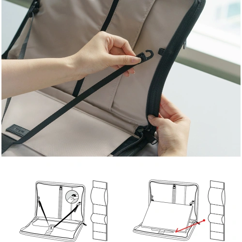 Kup Etui Ringke Smart Zip Pouch táblagéphez/laptophoz 13 hüvelykig Fekete - RGK1608BLK - {ean13} - Sklep Home Screen