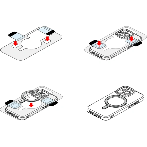 Kup Adapter Ringke Magnetic Ring Plate MagSafe White - RGK1603WHT - {ean13} - Sklep Home Screen