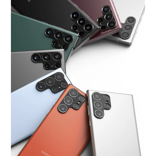 Kup Nakládka Ringke Camera Styling Samsung Galaxy S22 Ultra Černá - RGK1601BLK - {ean13} - Sklep Home Screen