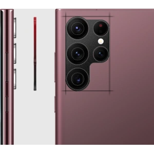 Kup Ringke Camera Styling Abdeckung Samsung Galaxy S22 Ultra Schwarz - RGK1601BLK - {ean13} - Sklep Home Screen