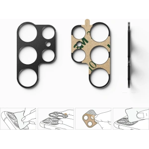 Kup Ringke Camera Styling Abdeckung Samsung Galaxy S22 Ultra Schwarz - RGK1601BLK - {ean13} - Sklep Home Screen