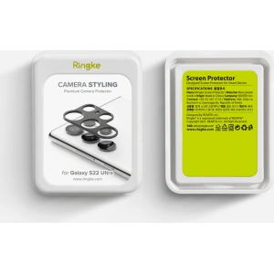 Kup Ringke Camera Styling Abdeckung Samsung Galaxy S22 Ultra Schwarz - RGK1601BLK - {ean13} - Sklep Home Screen