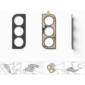 Kup Nakladă Ringke pentru camera Samsung Galaxy S22/S22+ Plus Neagră - RGK1602BLK - {ean13} - Sklep Home Screen