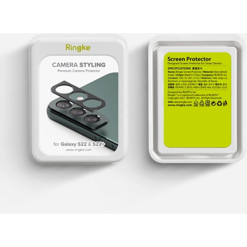 Kup Abdeckung Ringke Camera Styling Samsung Galaxy S22/S22+ Plus Schwarz - RGK1602BLK - {ean13} - Sklep Home Screen