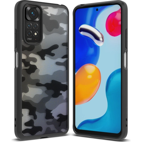 Kup Case Ringke Fusion Redmi Note 11/11S Matte Camo (Moro) Schwarz - RGK1590MCBLK - {ean13} - Sklep Home Screen