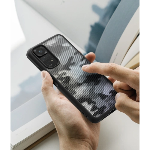 Kup Etui Ringke Fusion Redmi Note 11/11S Matte Camo (Moro) Black - RGK1590MCBLK - {ean13} - Sklep Home Screen