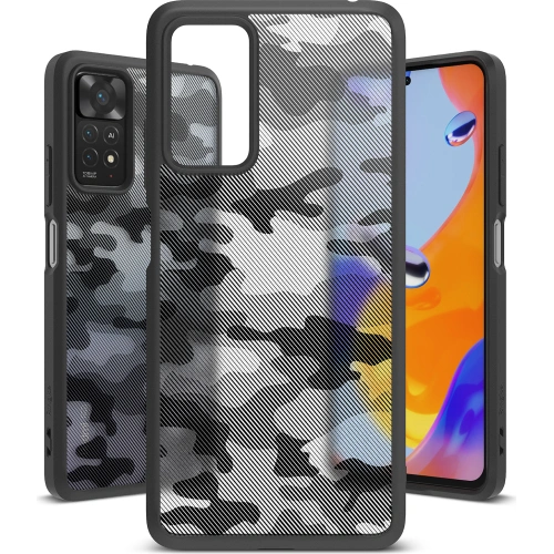 Kup Etui Ringke Fusion Redmi Note 11 Pro/11E Pro Camo (Moro) Negru - RGK1593MCL - {ean13} - Sklep Home Screen