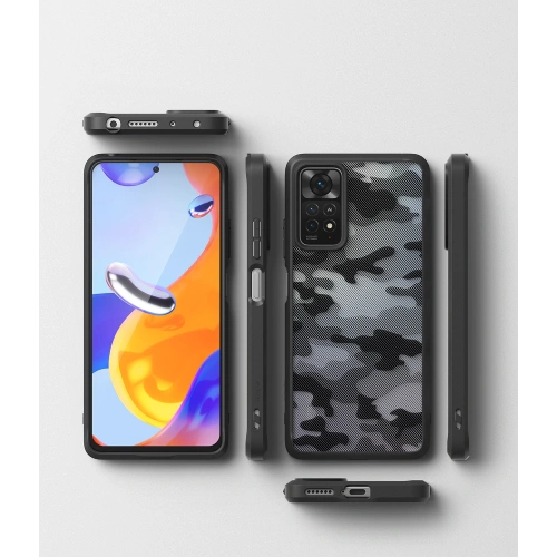 Kup Etui Ringke Fusion Redmi Note 11 Pro/11E Pro Camo (Moro) Negru - RGK1593MCL - {ean13} - Sklep Home Screen