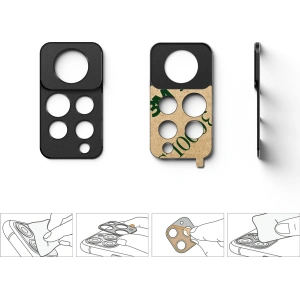 Kup Ringke Camera Styling Redmi Note 11 Pro/11E Pro Schwarz - RGK1599BLK - {ean13} - Sklep Home Screen