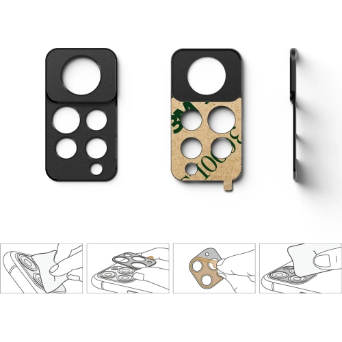 Kup Acoperire Ringke Camera Styling Redmi Note 11 Pro/11E Pro Negru - RGK1599BLK - {ean13} - Sklep Home Screen