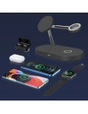 Kup Bezdrátová nabíječka MagSafe Tech-Protect A14 3in1 Magnetic Wireless Charger Black - THP1136BLK - {ean13} - Sklep Home Screen