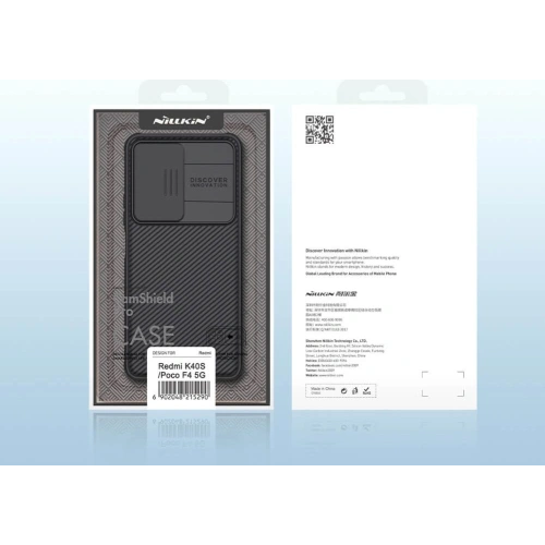Buy Nillkin Camshield Pro POCO F4 5G Black - NLK410BLK - {ean13} - Home Screen Store Europe