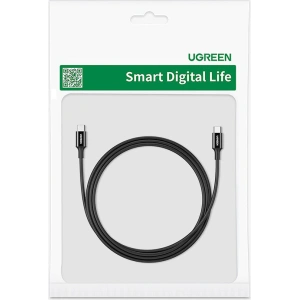 Cablul UGREEN US300 USB-C - USB-C 1m alb