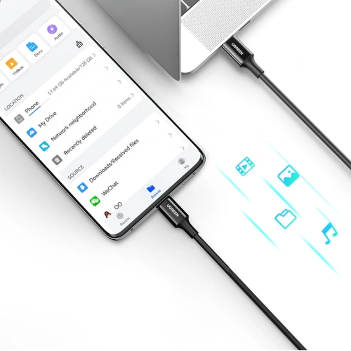Buy UGREEN US300 USB-C - USB-C Cable 1m white - UGR1288WHT - {ean13} - Home Screen Store Europe