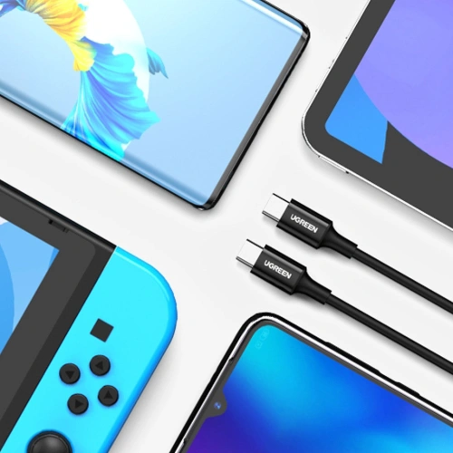 Kup UGREEN US300 USB-C - USB-C Kabel 1m weiß - UGR1288WHT - {ean13} - Sklep Home Screen
