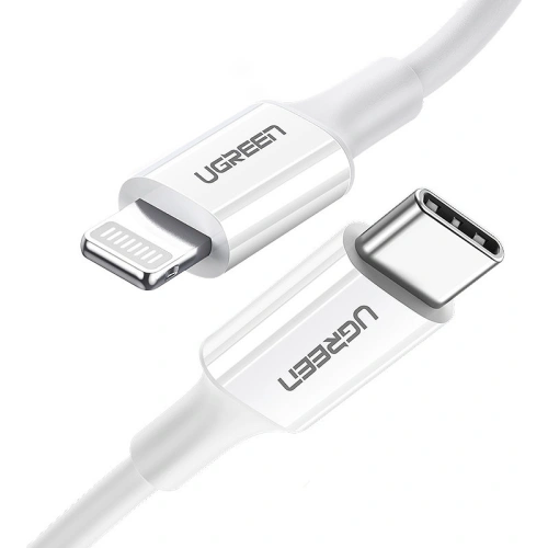 Kup Kabel UGREEN US171 USB-C - Lightning MFi 3A 1.5m bílý - UGR1290WHT - {ean13} - Sklep Home Screen