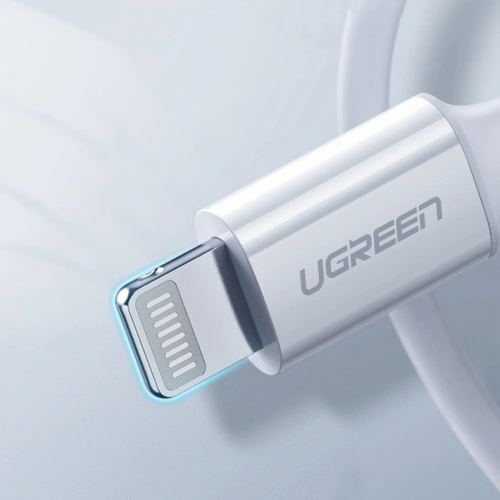 Kup Cablul UGREEN US171 USB-C - Lightning MFi 3A 1.5m alb - UGR1290WHT - {ean13} - Sklep Home Screen