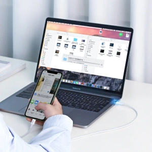 Kabel UGREEN US171 USB-C - Lightning MFi 3A 0.5m biały