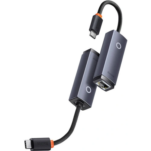 Kup Netzwerkadapter Baseus Lite Series USB-C zu RJ45, 100Mbps (grau) - BSU3375GRY - {ean13} - Sklep Home Screen