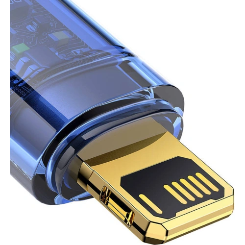 Kup Kabel Baseus Explorer USB - Lightning 2.4A 1m (modrý) - BSU3376BLU - {ean13} - Sklep Home Screen