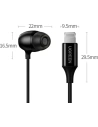 Kup UGREEN EP104 Lightning MFI fülhallgató 1.15m fekete - UGR1293BLK - {ean13} - Sklep Home Screen