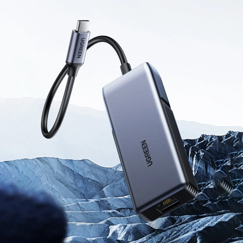 Kup UGREEN CM312 USB-C Adapter - Ethernet RJ-45 5Gbps schwarz - UGR1294BLK - {ean13} - Sklep Home Screen