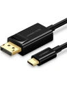 Jednosměrný adaptér UGREEN MM139 USB-C - Display Port 4K 1,5m černý
