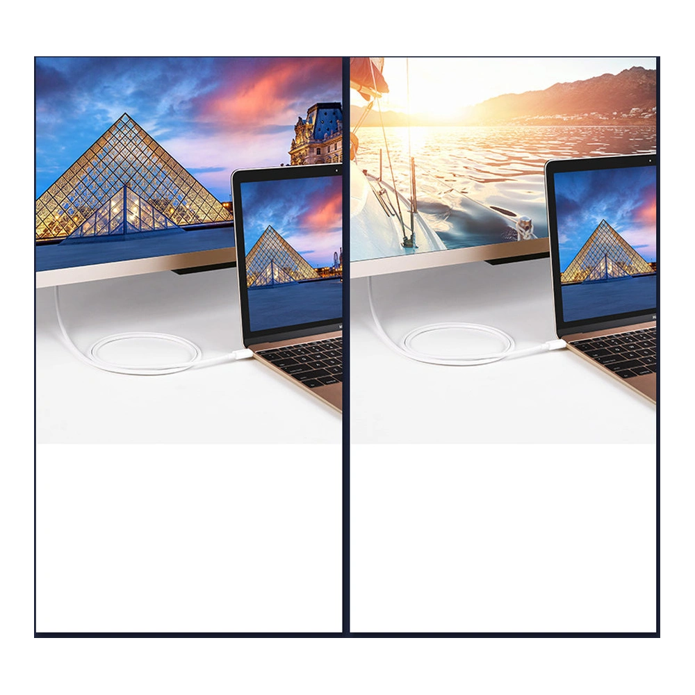 Adapter jednokierunkowy UGREEN MM139 USB-C - Display Port 4K 1,5m czarny