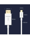 Kup Adaptor unidirecțional UGREEN MM139 USB-C - Display Port 4K 1,5m negru - UGR1296BLK - {ean13} - Sklep Home Screen