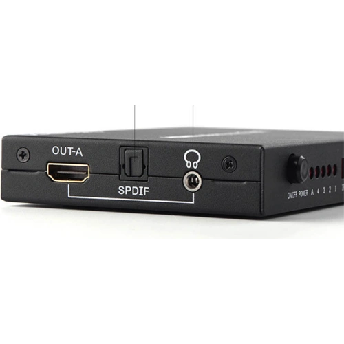 Buy UGREEN signal splitter 4x HDMI (input) to 2x HDMI (output) switch splitter switch 4K / FullHD black - UGR1297BLK - {ean13} - Home Screen Store Europe