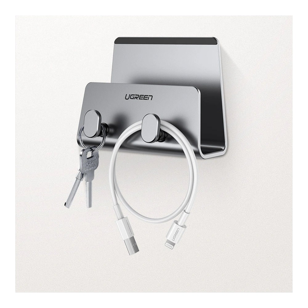 Uchwyt ścienny UGREEN LP193 do smartfona tabletu czarny