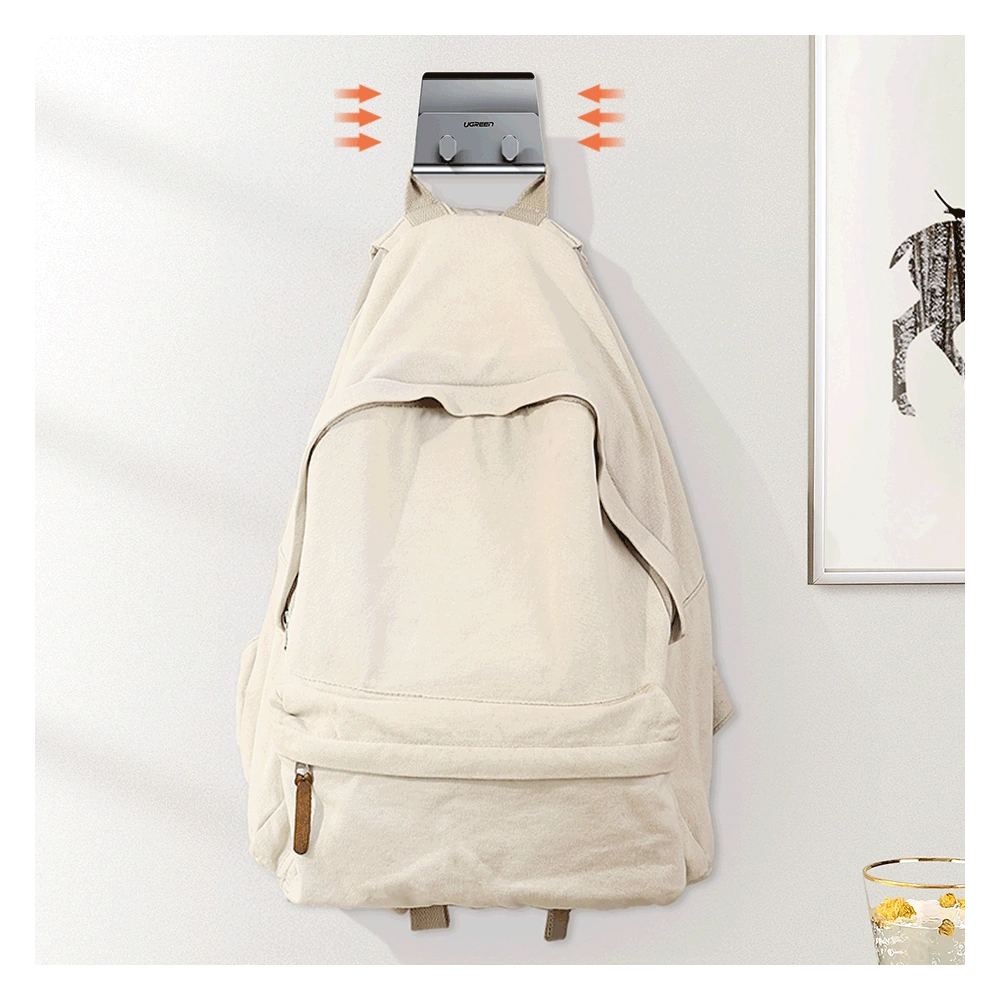 Uchwyt ścienny UGREEN LP193 do smartfona tabletu czarny