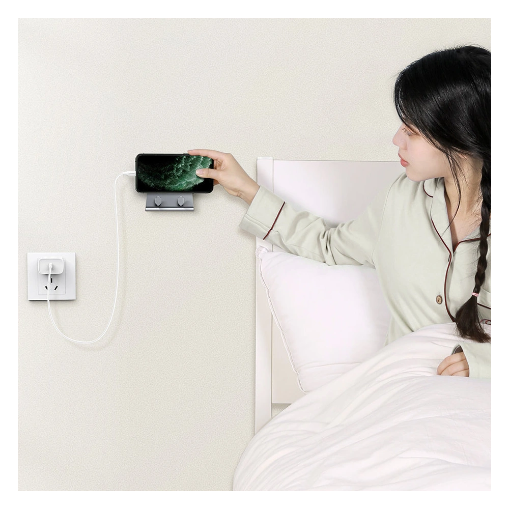 Uchwyt ścienny UGREEN LP193 do smartfona tabletu czarny