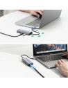 Kup Adapter-Hub UGREEN CM252 USB-C - 3 x USB / Ethernet RJ-45 / microUSB grau - UGR1299GRY - {ean13} - Sklep Home Screen