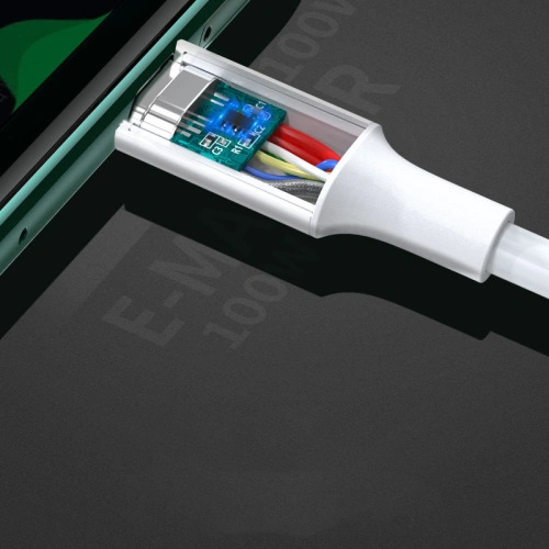 Buy UGREEN US300 cable USB Type C - USB Type C PD 100W 5A 2m white - UGR1300WHT - {ean13} - Home Screen Store Europe