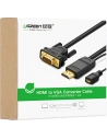 Kup UGREEN MM101 HDMI - VGA átalakító microUSB táplálással 1.5m fekete - UGR1301BLK - {ean13} - Sklep Home Screen