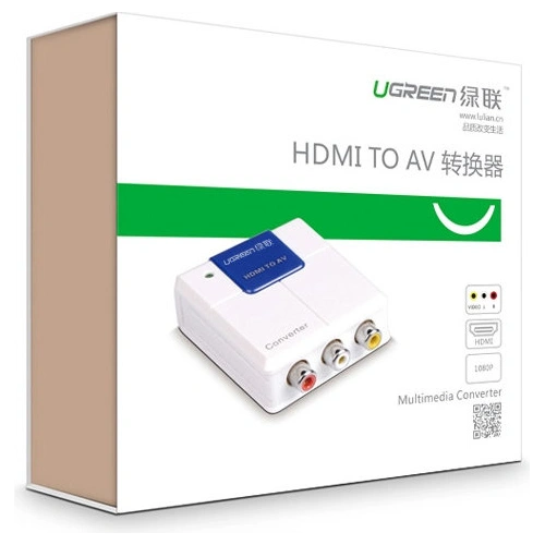 Kup Konwerter UGREEN HDMI - AV (RCA) biały - UGR1302WHT - {ean13} - Sklep Home Screen