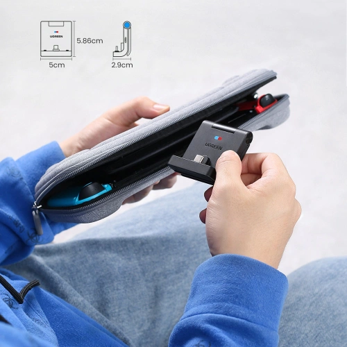 Kup UGREEN CM385 Nintendo Switch fekete töltőállomás - UGR1303BLK - {ean13} - Sklep Home Screen